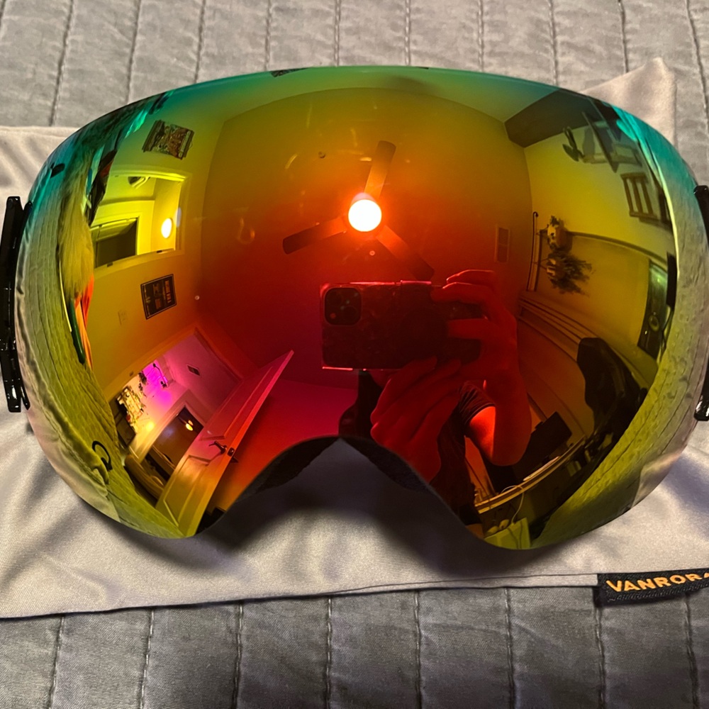 Vanrora Multicolor Ski Goggles